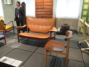 Finn Julh furniture at at Danish Design Museum...