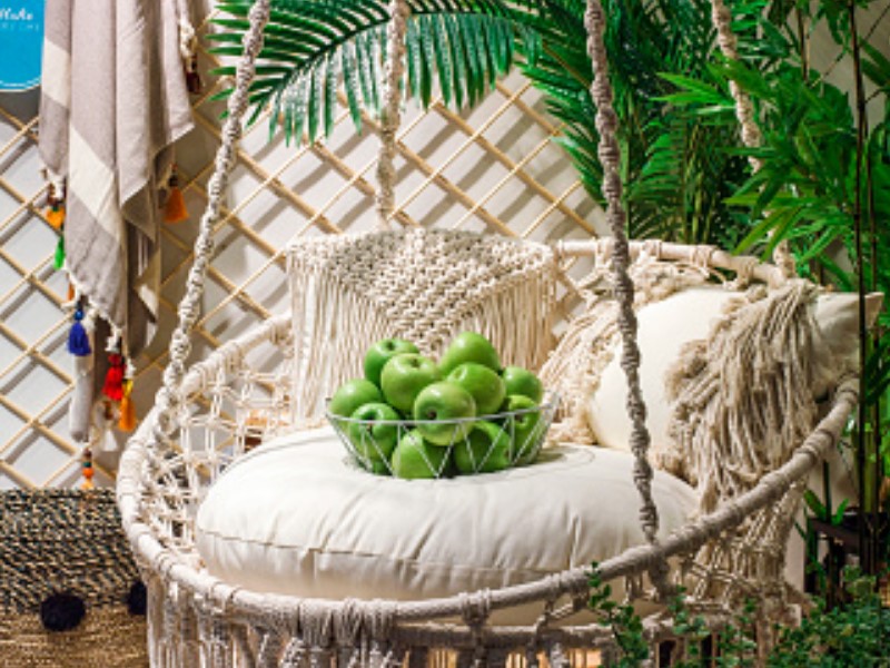 Try hanging a hammock chair indoors